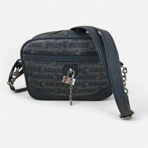 Juicy Couture Gray and Black Crossbody Bag